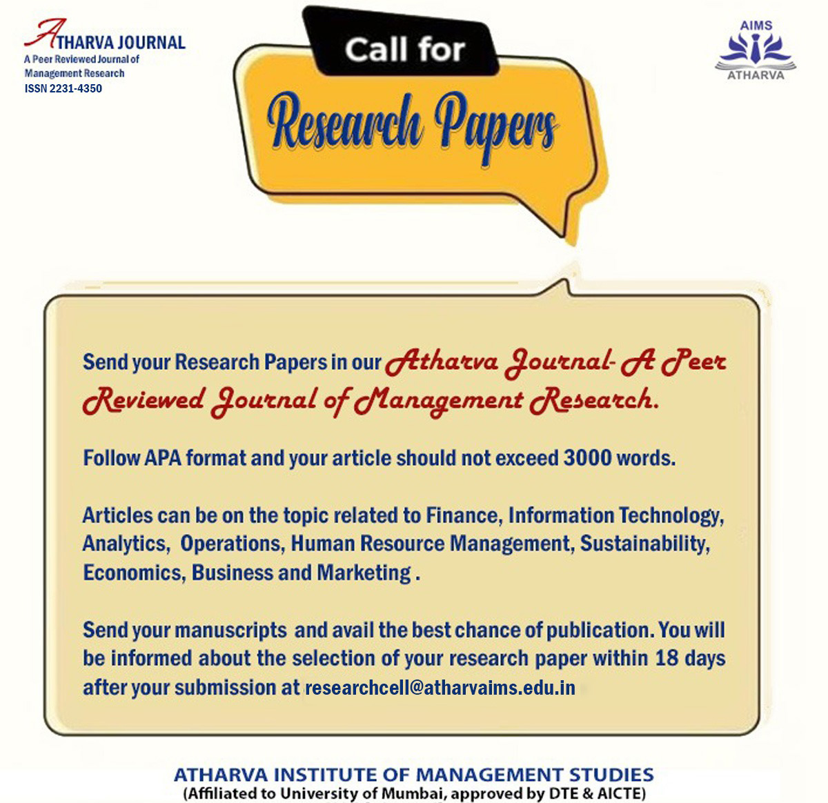 Atharva Institute of Management Studies